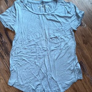 Aeropostale Sky Blue Short Sleeve Tee